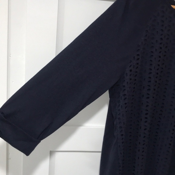 **SOLD**Chico’s long sleeve eyelet top - Picture 4 of 5